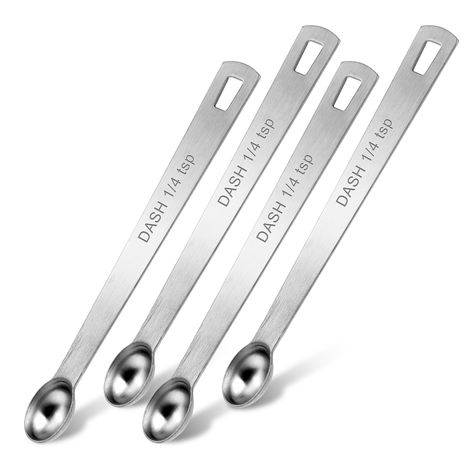 Amazon | 計量スプーン 4本 1/4ティースプーン (小さじ1/4 | 1.25 mL